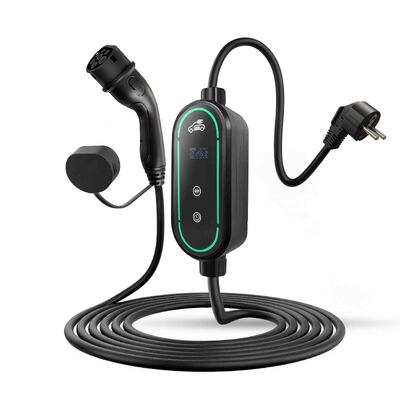주문 AC EV 휴대용 충전기 3.6kW 7.4kW 11kW, 전류 조절 기능 온라인 제품