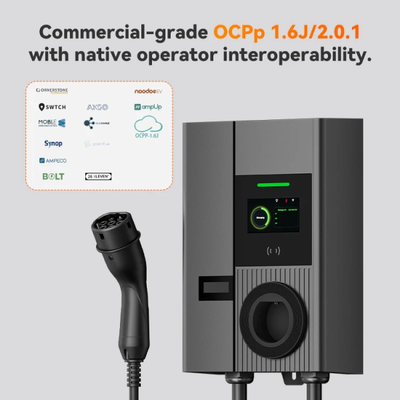주문 7kW 스마트 홈 EV 월박스 충전기와 고급 안전 보호 및 지능형 충전 관리 온라인 제품
