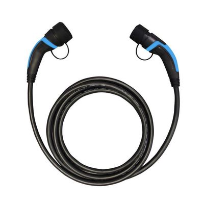 AC480V 11kW 1 단계 유형 2가 2 EV 충전 케이블 무독성 플러그인 타입을 타이핑합니다