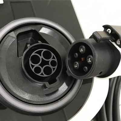 8인치 스크린이 있는 22kW IP65 240V AC EV 충전소