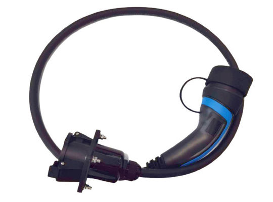 품질  Type 2 To Type 1 0.5m EV Charging Cable Adapter TUV IP55 waterproof grade 공장