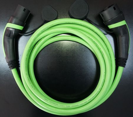 주문 IEC 62196 32A 7.5m 유형 2 전기 자동차 충전기 열 가소성 폴리우레탄 수지 모드 3 유형 2 케이블 온라인 제품