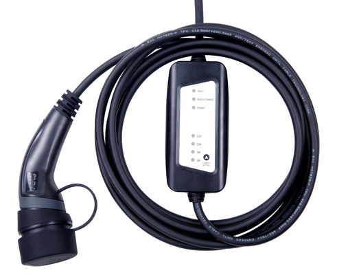 현재인 조정할 수 있는 것을 가진 IEC 62196 유형 2 EVSE 가정용 충전기 16A 250V