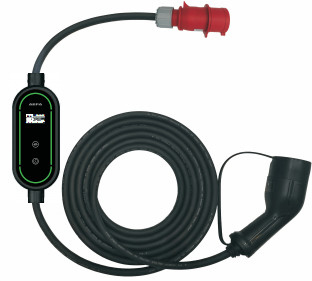 좋은 가격 빨간 CEE 플러그와 11kW 16A 400V 모바일 가지고 다닐 수 있는 EV 충전기 유형 2 온라인으로