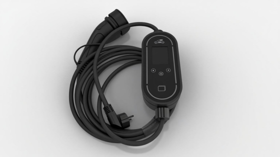 좋은 가격 11KW Type2 EV Portable Charger with 2.4 inch Screen  EV Portable Charger with APP Control 온라인으로