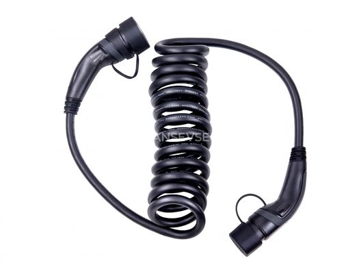 좋은 가격 전기 차량 충전기 32 앰프 3 단계 22KW IEC 62196-2 유형 2 ev 충전 코일 케이블 온라인으로