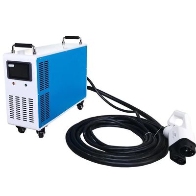 좋은 가격 DC 빠르 빠르 15KW 38A 가지고 다닐 수 있는 EV 충전기 IP43 보호 그레이드 열 가소성 폴리우레탄 수지 물질 온라인으로